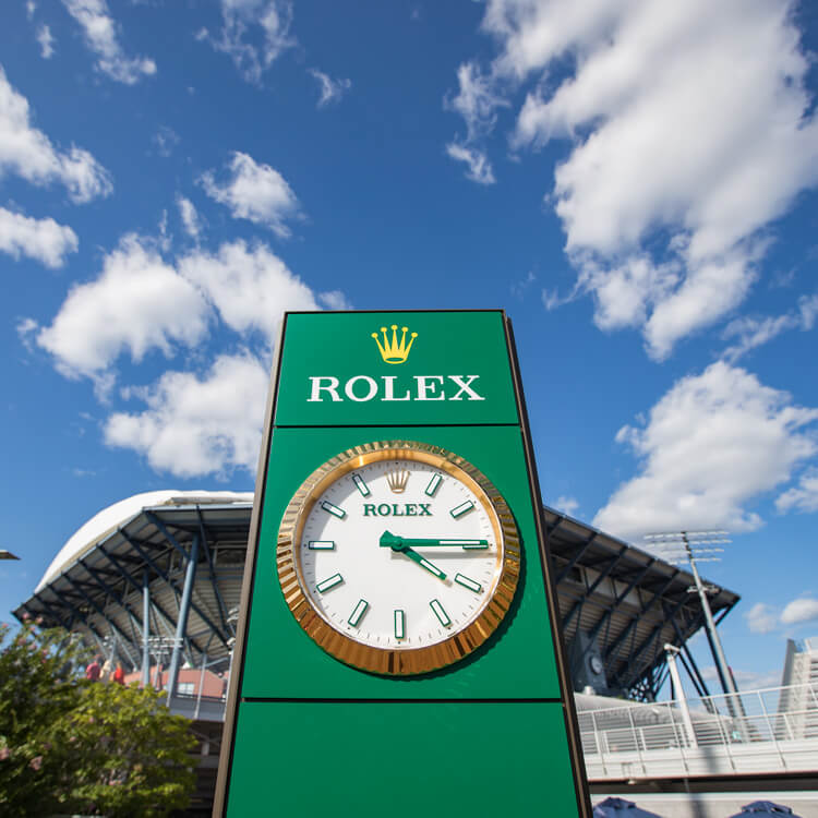 Rolex e lo US Open - Rolex e il grande slam