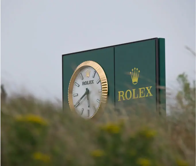 Rolex e The Open - uno dei campi storici del Regno Unito